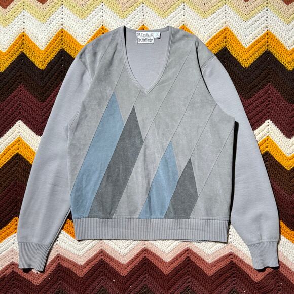 St. Croix Highlander Grey Sweater - Picture 1 of 6